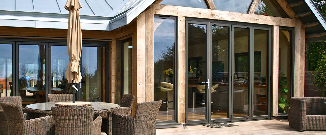 aluminium bifold doors camborne