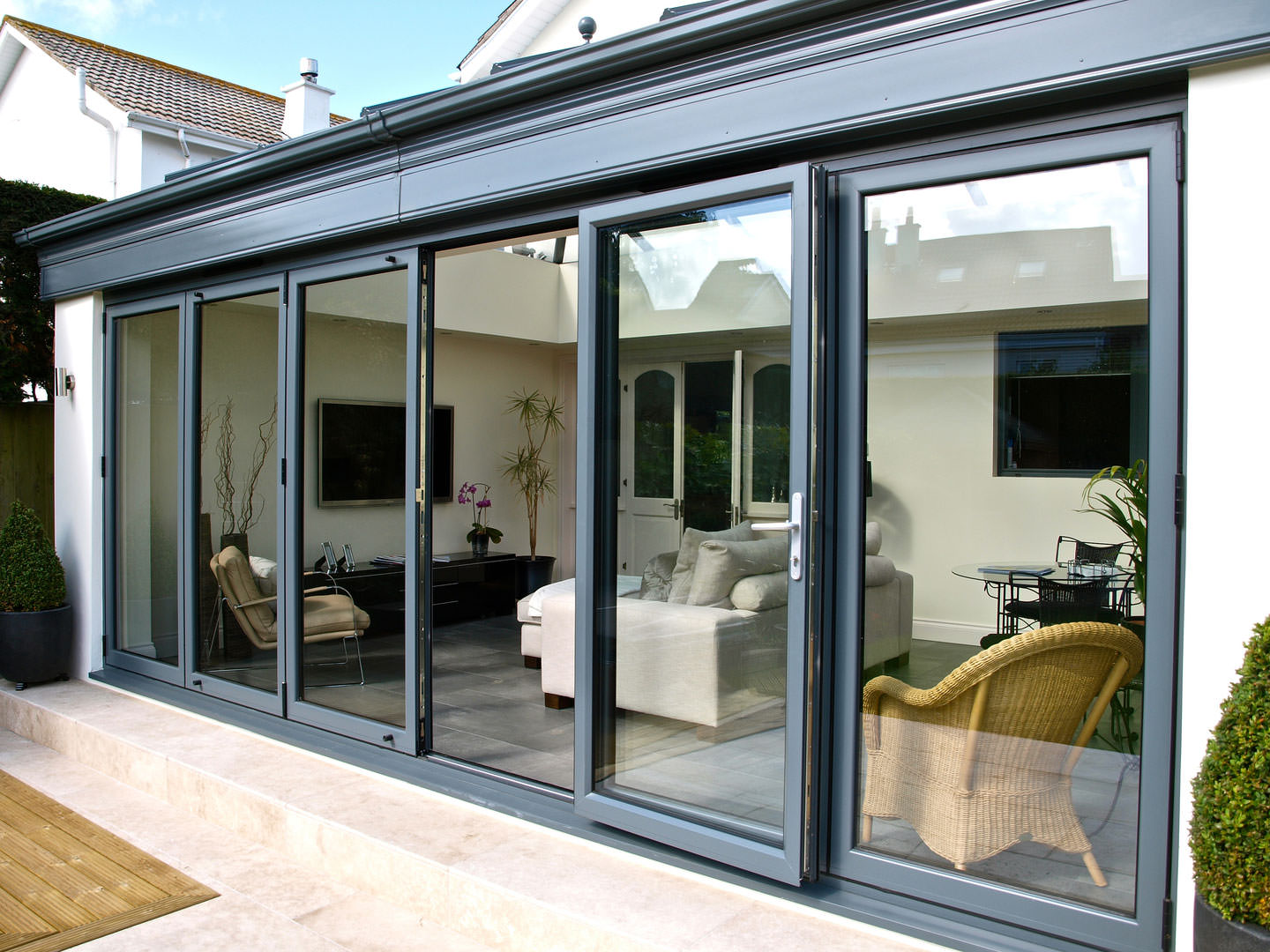 aluminium bi-fold door costs penzance